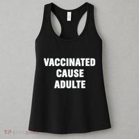 Justin Trudeau Vaccinated Cause Adults Women's Tank Top thumb 3