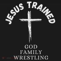 Jesus Trained Wrestling Jesus Trained God Family Wrestling Women's Hoodie thumb 2