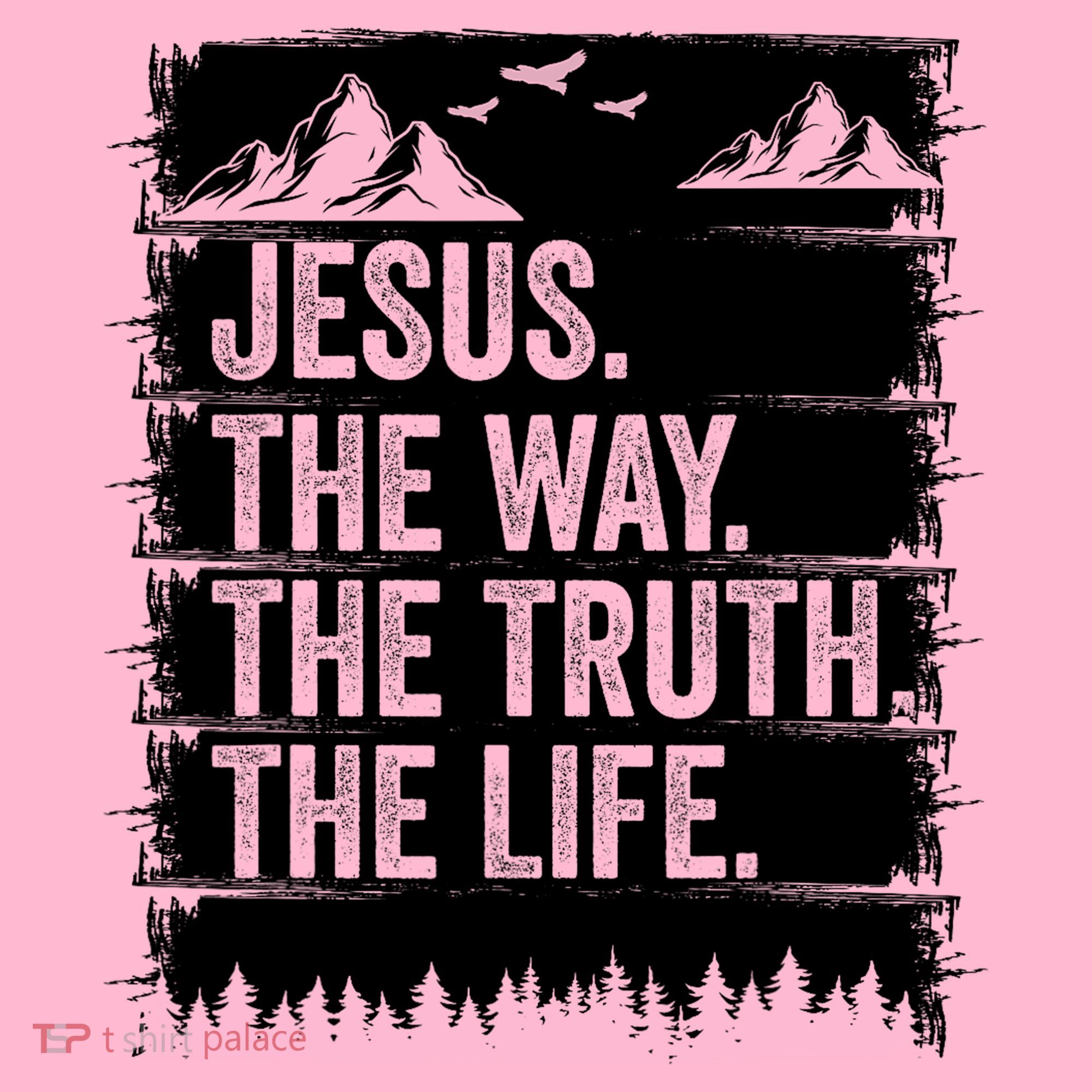 Jesus The Way Truth Life Bible Verse Christian Worship Coaster