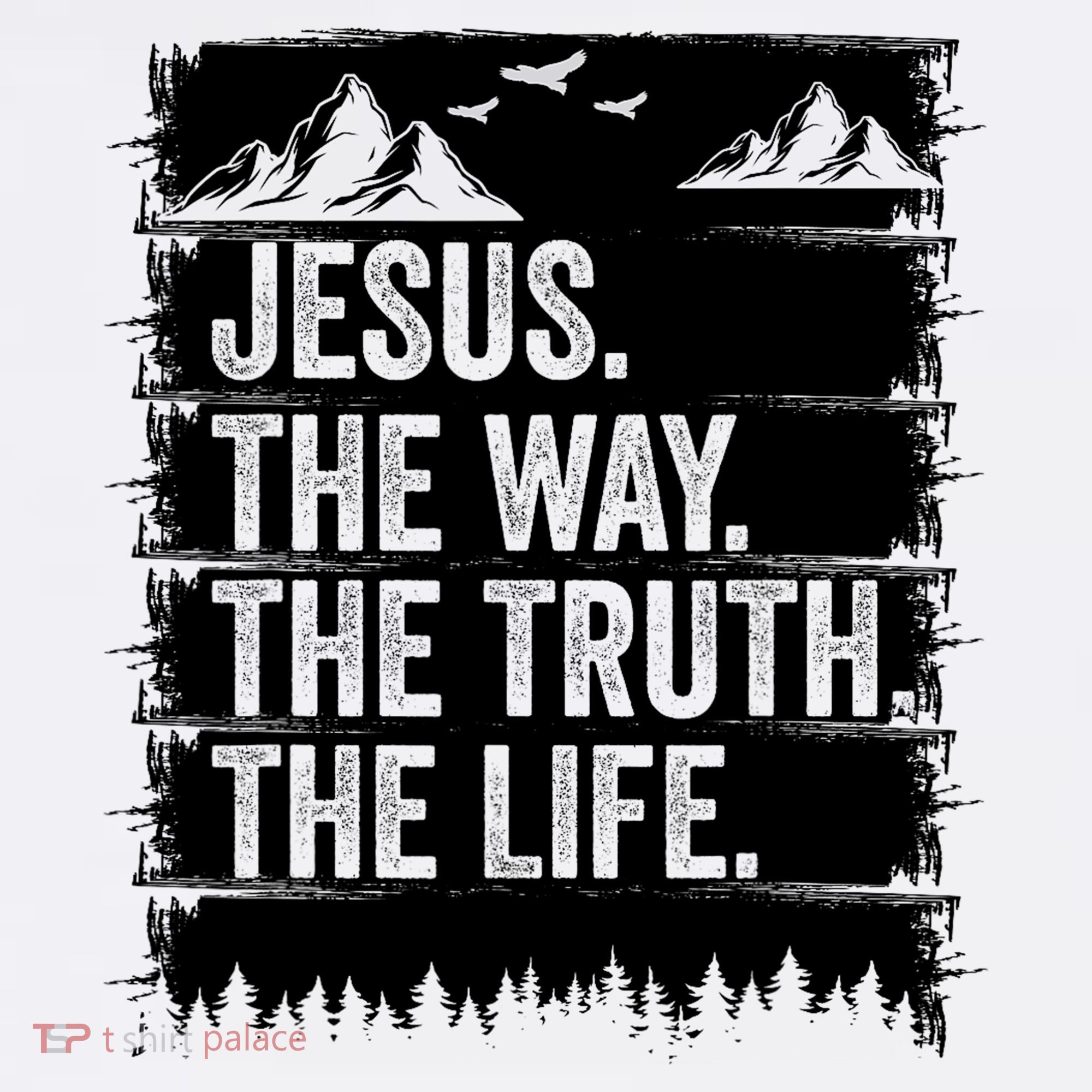 Jesus The Way Truth Life Bible Verse Christian Worship Long Sleeve Shirt