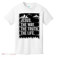 Jesus The Way Truth Life Bible Verse Christian Worship Kids T-Shirt thumb 0