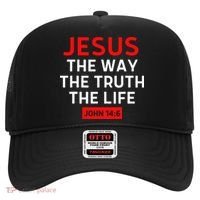Jesus The Way Truth Life John 146 Christian Bible Verse Hat thumb 0