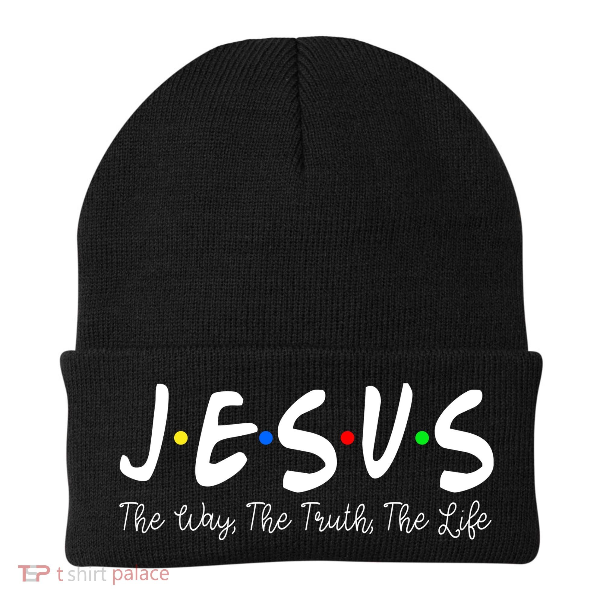 Jesus The Way The Truth The Life Christianity Beanie