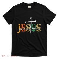 Jesus The Way The Truth The Life Christian Family Easter Day T-Shirt thumb 0