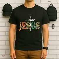 Jesus The Way The Truth The Life Christian Family Easter Day T-Shirt thumb 6