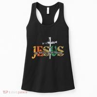 Jesus The Way The Truth The Life Christian Family Easter Day Women's Tank Top thumb 0