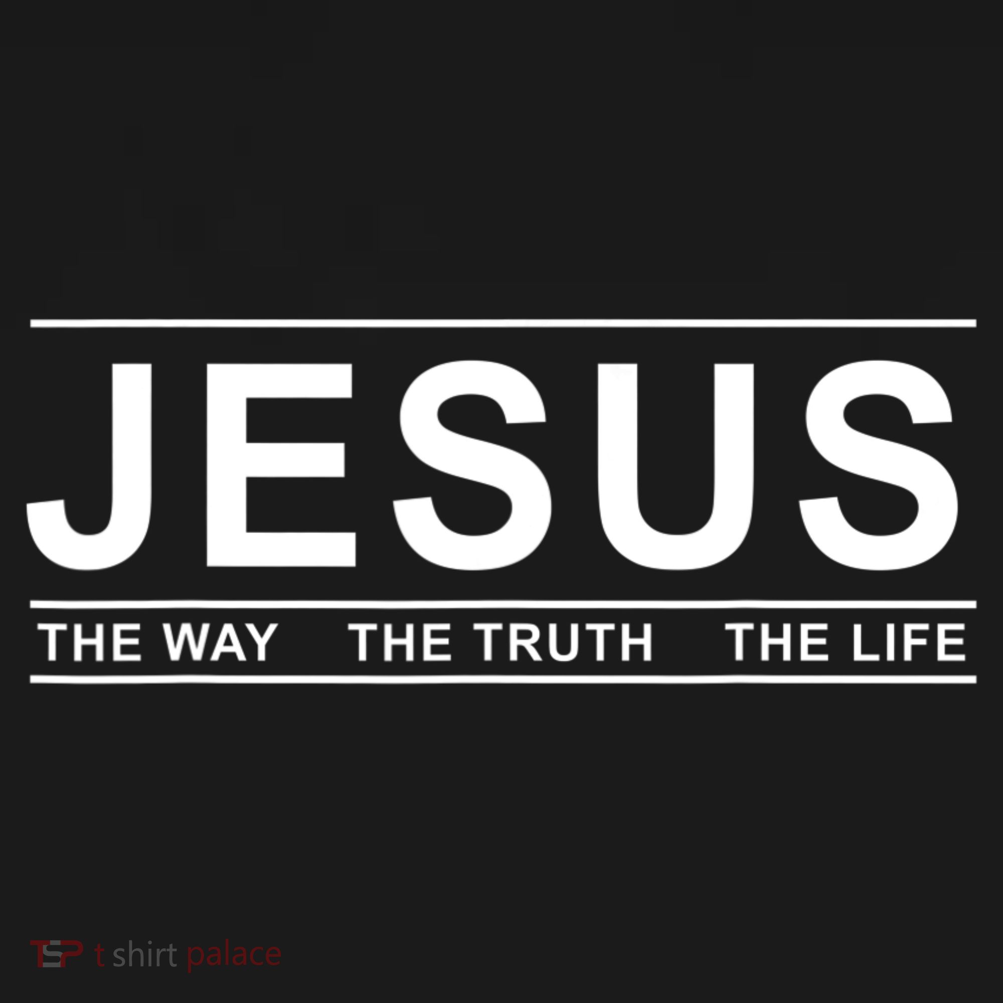 Jesus The Way The Truth The Life Jesus Christians Lover T-Shirt