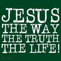 Jesus The Way The Truth The Life Button thumb 1