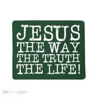 Jesus The Way The Truth The Life Mousepad thumb 0