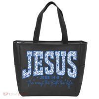 Jesus The Way The Truth The Life Tote Bag thumb 0