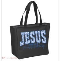 Jesus The Way The Truth The Life Tote Bag thumb 2