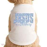 Jesus The Way The Truth The Life Doggie Tank thumb 0