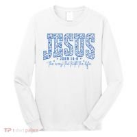 Jesus The Way The Truth The Life Long Sleeve Shirt thumb 0