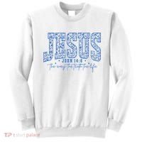 Jesus The Way The Truth The Life Sweatshirt thumb 0
