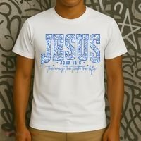 Jesus The Way The Truth The Life T-Shirt thumb 3