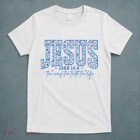Jesus The Way The Truth The Life T-Shirt thumb 5