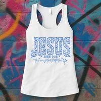Jesus The Way The Truth The Life Women's Tank Top thumb 3