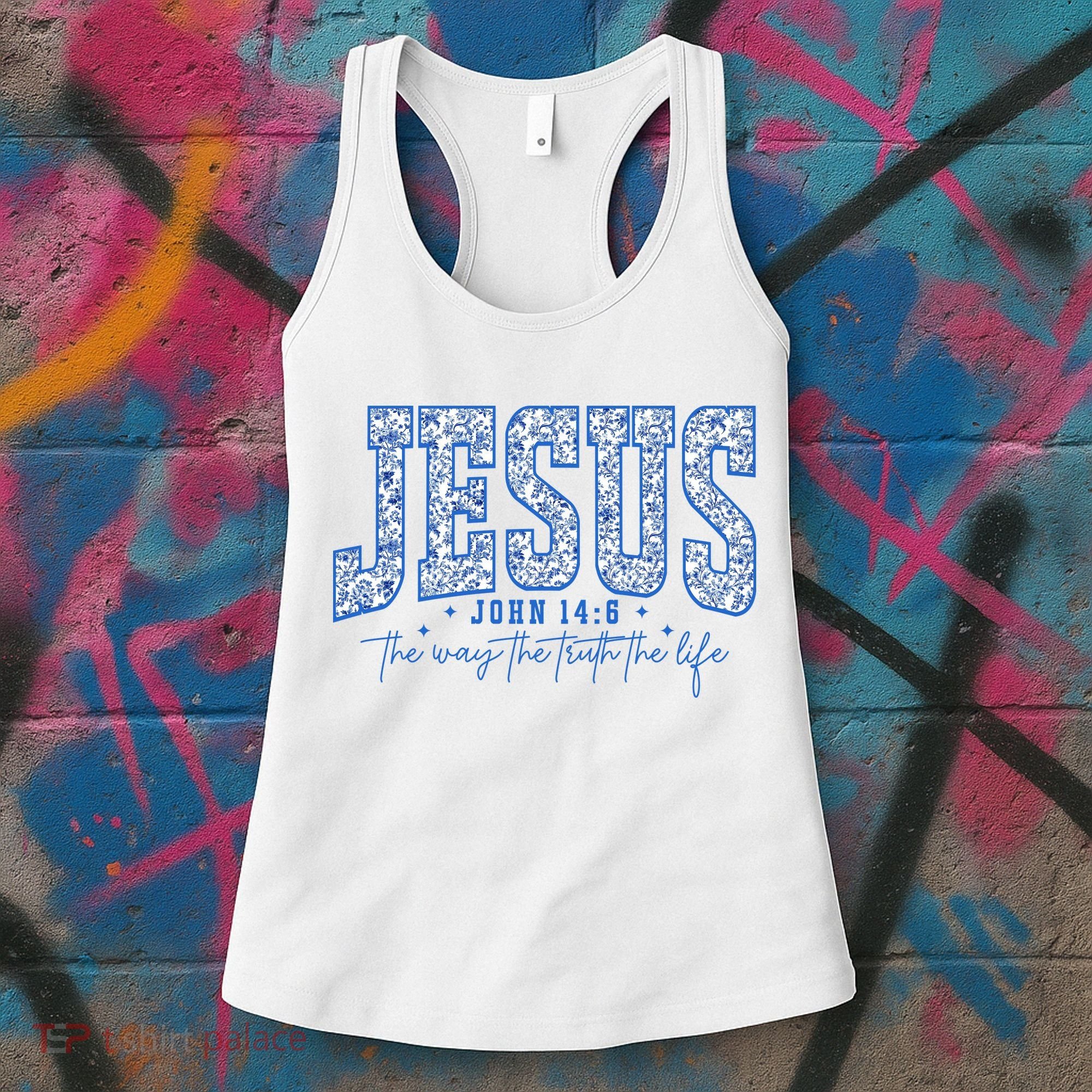 Jesus The Way The Truth The Life Women's Tank Top