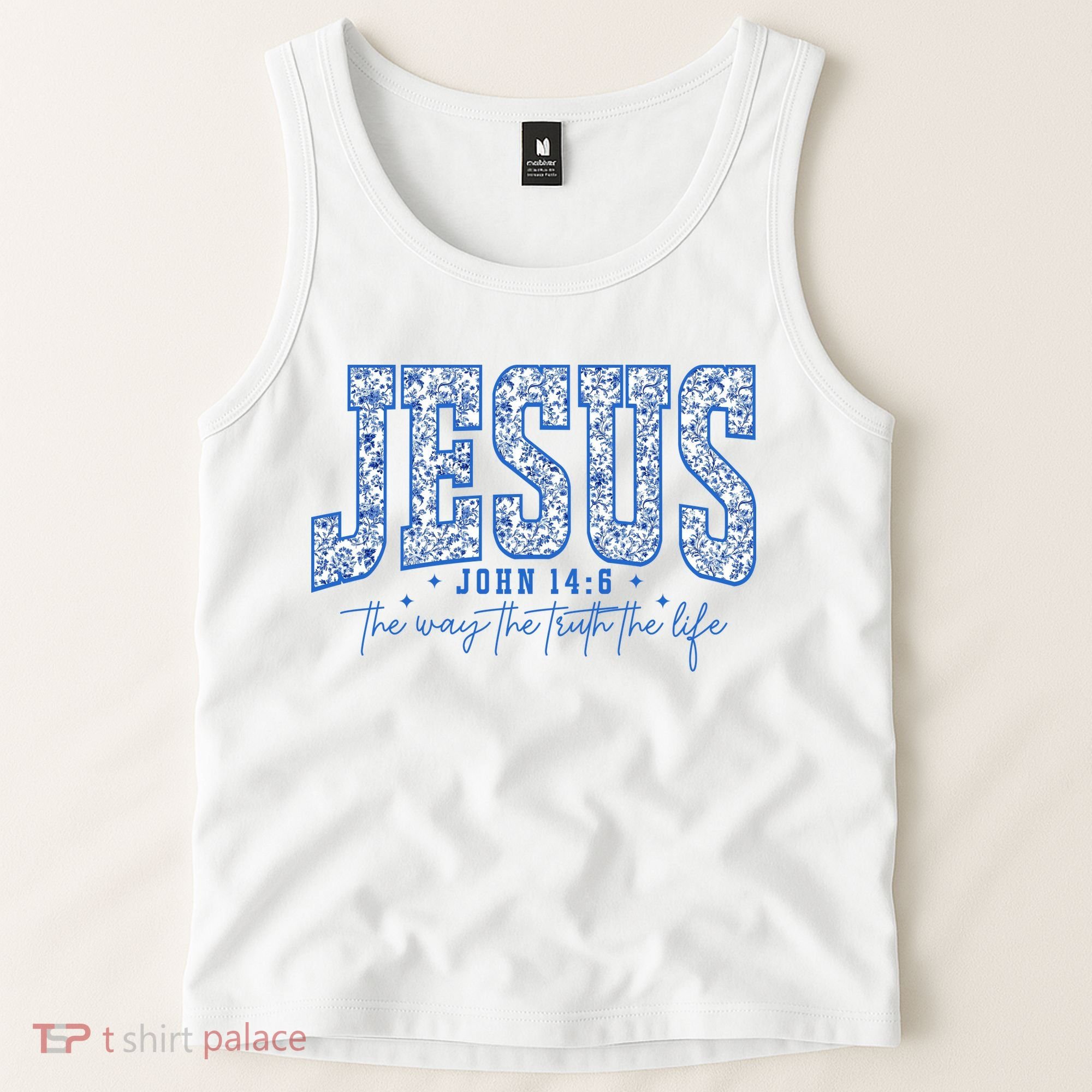 Jesus The Way The Truth The Life Tank Top