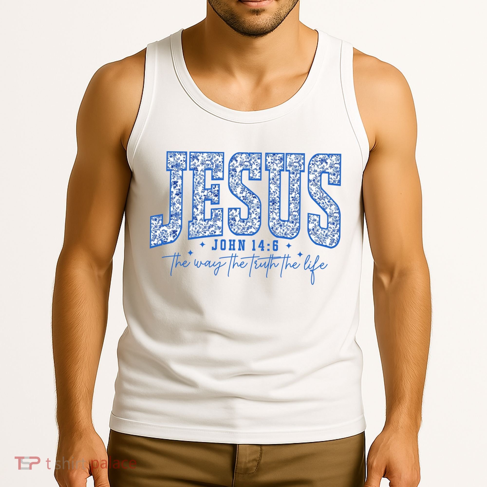 Jesus The Way The Truth The Life Tank Top