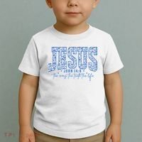 Jesus The Way The Truth The Life Toddler T-Shirt thumb 2
