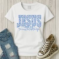 Jesus The Way The Truth The Life Women's T-Shirt thumb 3