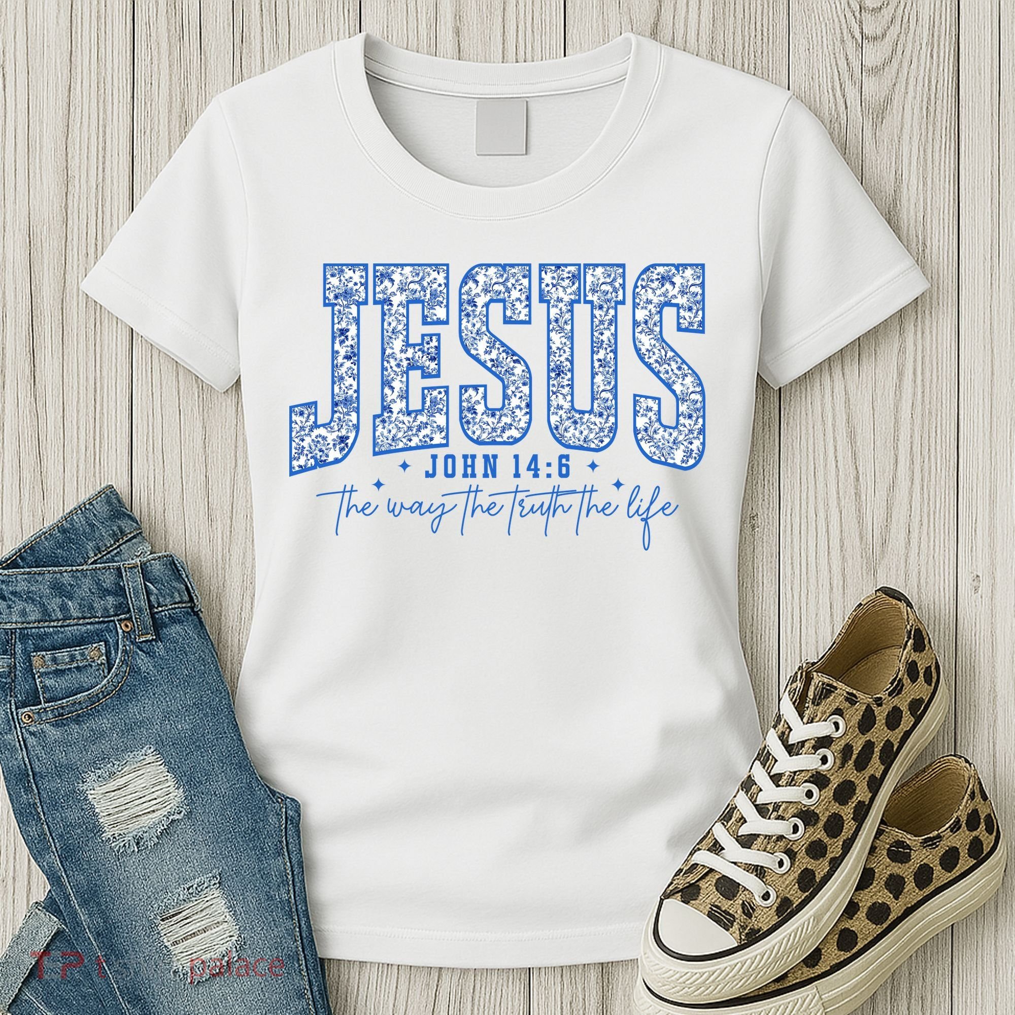 Jesus The Way The Truth The Life Women's T-Shirt