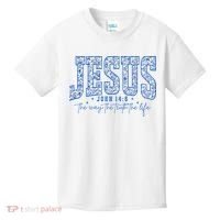 Jesus The Way The Truth The Life Kids T-Shirt thumb 0
