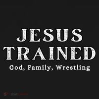 Jesus Trained Wrestling Jesus Trained God Family Wrestling Women's Hoodie thumb 2
