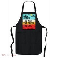 Jesus The Way Truth Life Christian Worship Apron thumb 0
