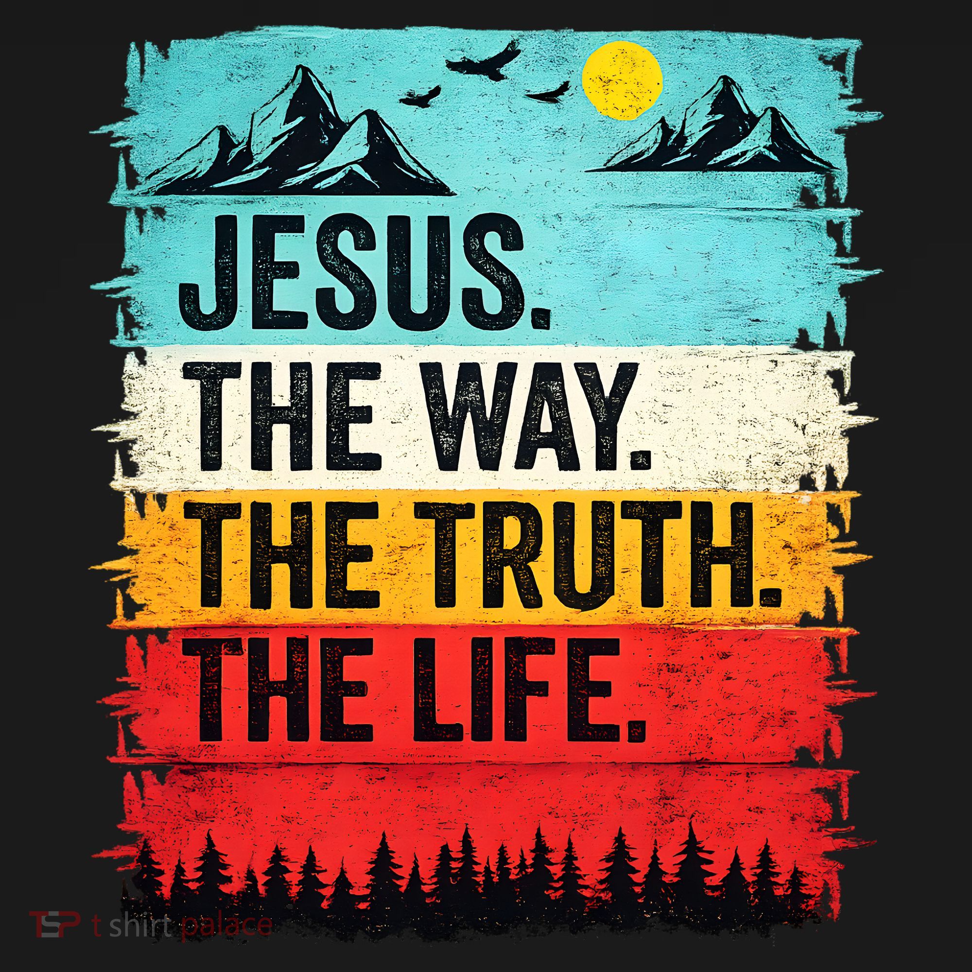 Jesus The Way Truth Life Christian Worship Women's Hoodie