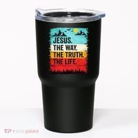 Jesus The Way Truth Life Christian Worship Tumbler thumb 0