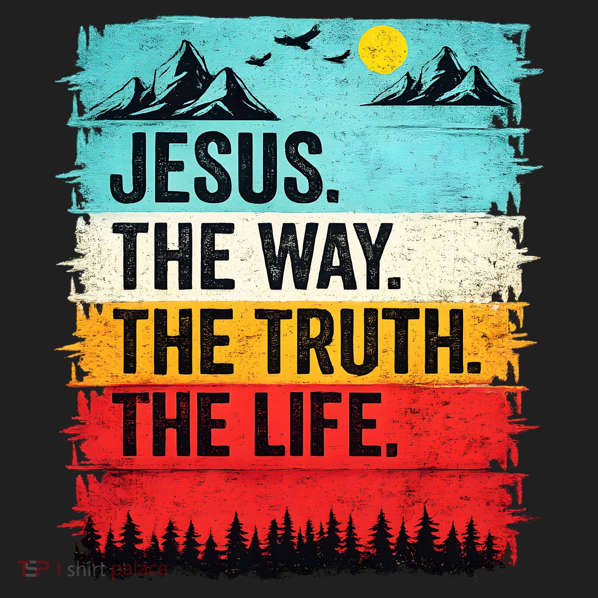 Jesus The Way Truth Life Christian Worship Hat