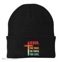 Jesus The Way The Truth The Life Christian Beanie thumb 0