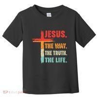 Jesus The Way The Truth The Life Christian Toddler T-Shirt thumb 0