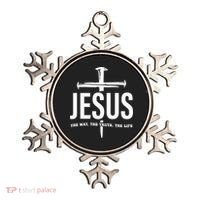 Jesus The Way. The Truth. The Life Ornament thumb 0