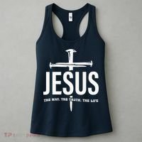 Jesus The Way. The Truth. The Life Women's Tank Top thumb 3