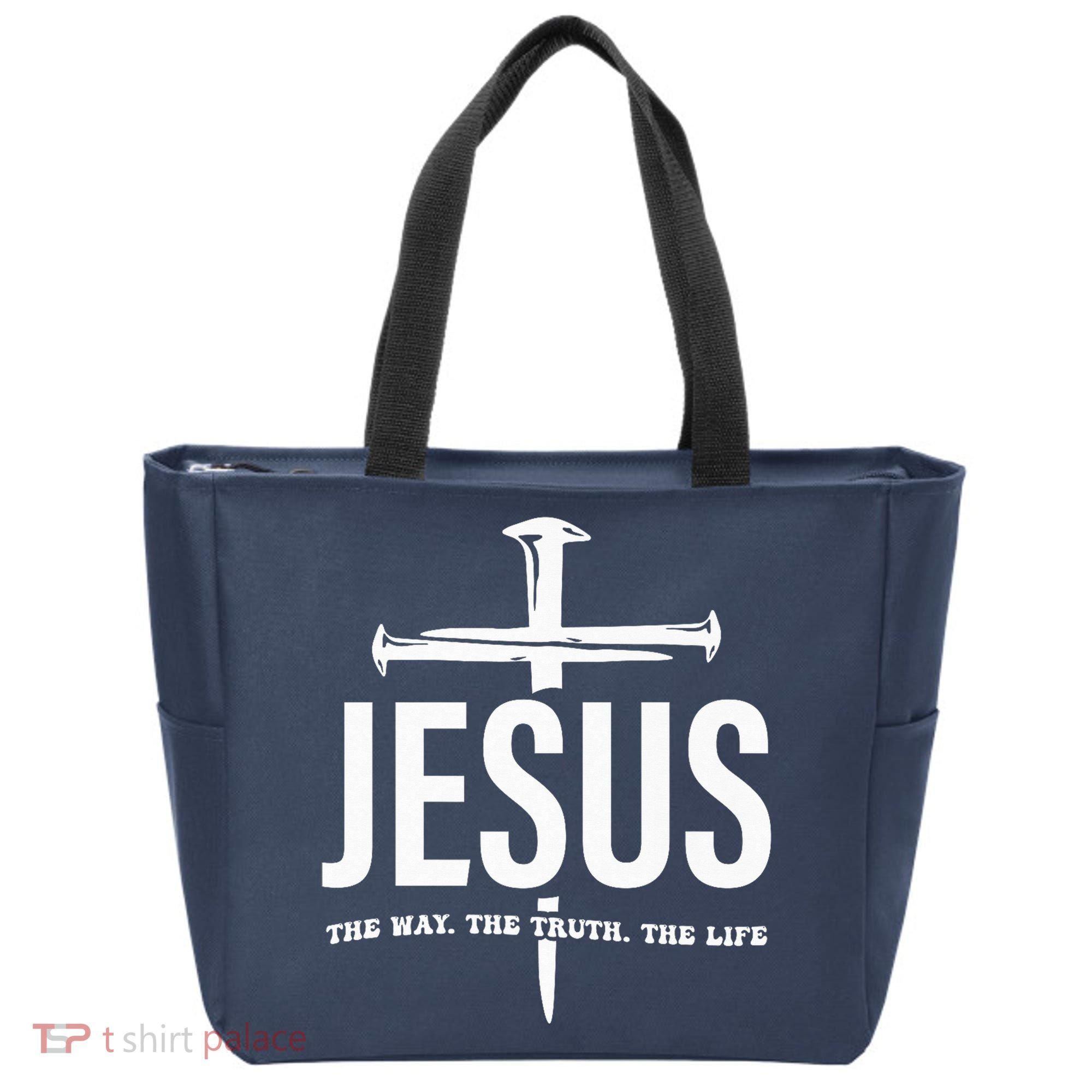 Jesus The Way. The Truth. The Life Tote Bag