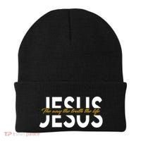Jesus The Way And The Truth And The Life Beanie thumb 0