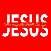 Jesus The Way And The Truth And The Life Santa Hat thumb 1