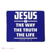 Jesus The Way The Truth The Life Bible Verse Jesus Gift Mousepad thumb 0