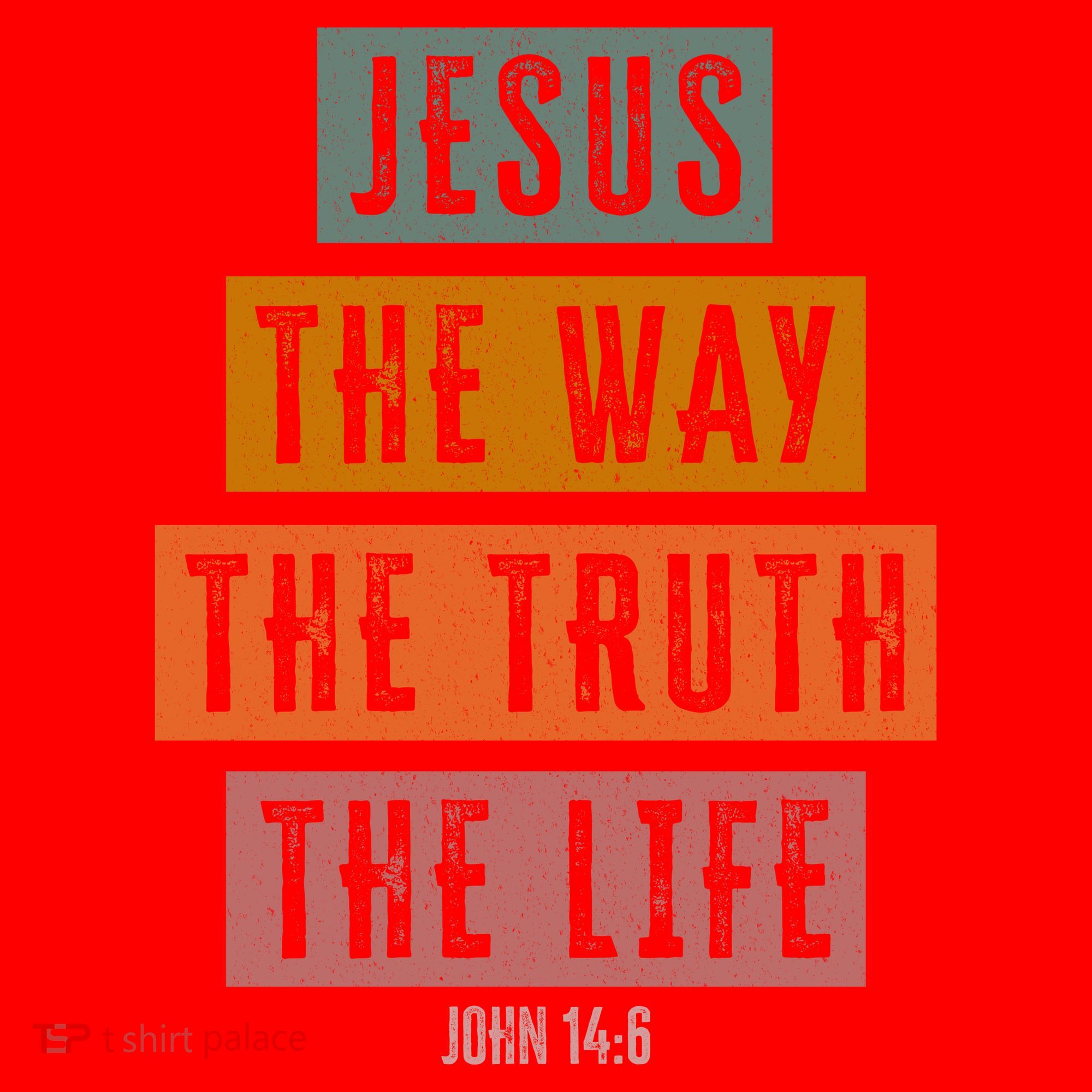 Jesus The Way Truth Life Bible Verse Santa Hat