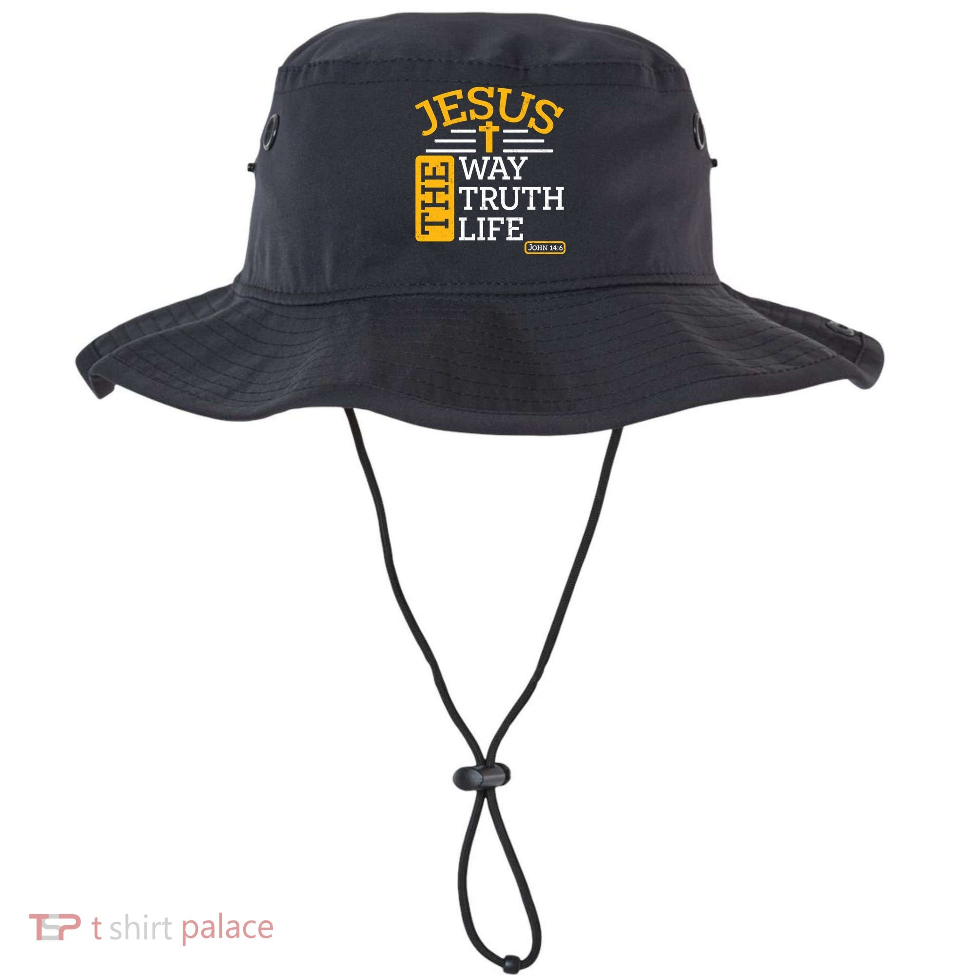 Jesus The Way Truth Life John 14:6 Bucket Hat