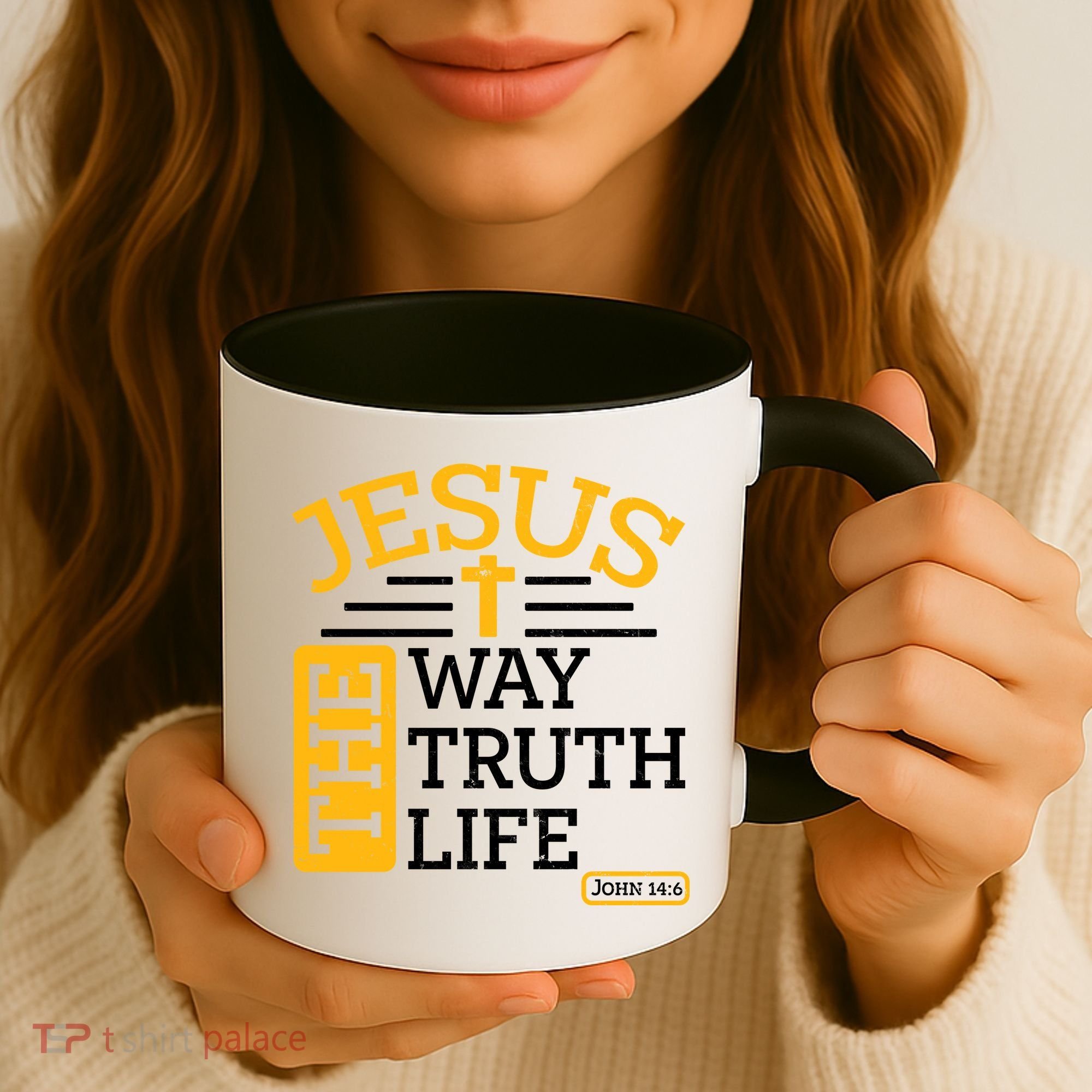 Jesus The Way Truth Life John 14:6 Coffee Mug