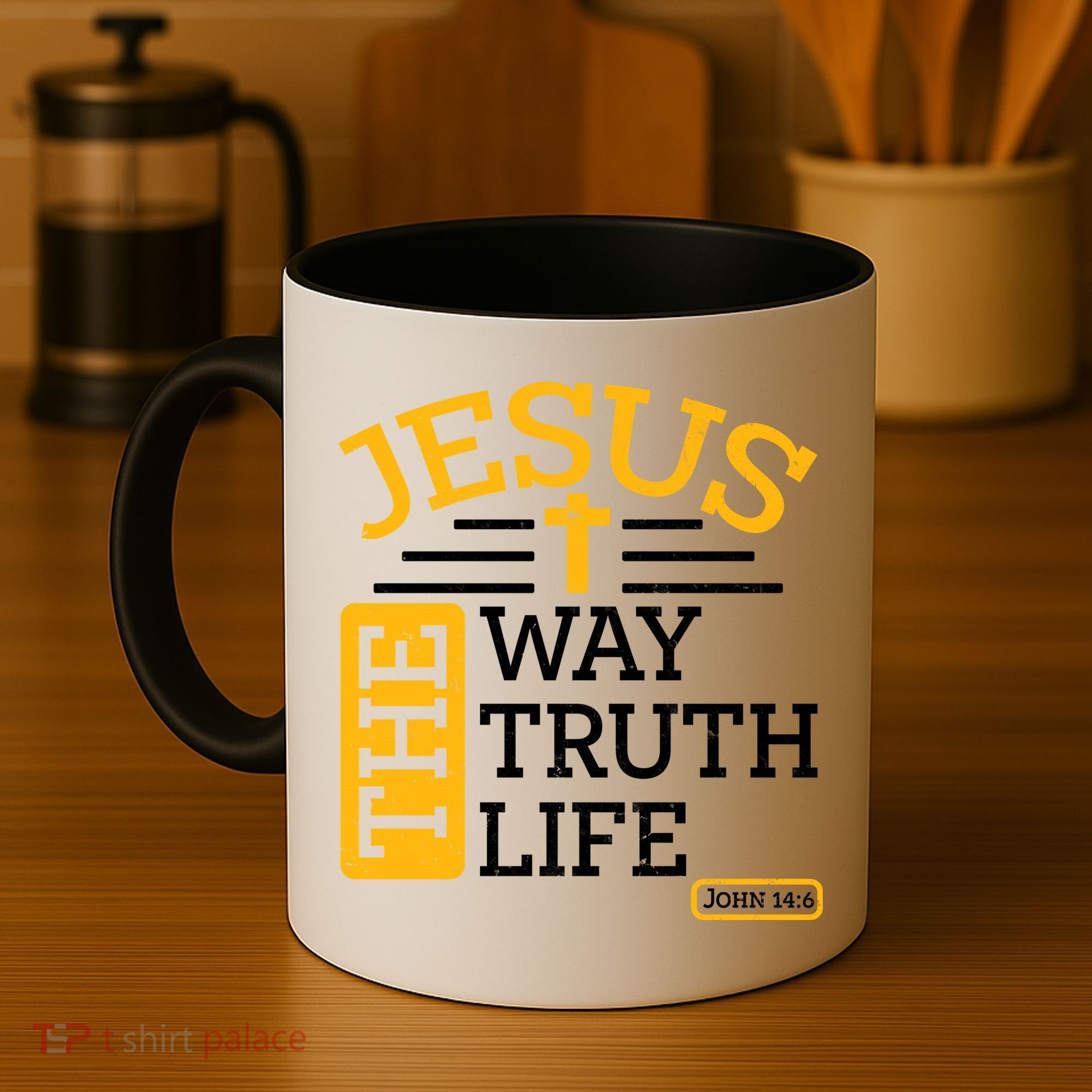 Jesus The Way Truth Life John 14:6 Coffee Mug