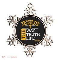 Jesus The Way Truth Life John 14:6 Ornament thumb 0