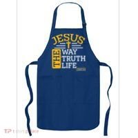 Jesus The Way Truth Life John 14:6 Apron thumb 0
