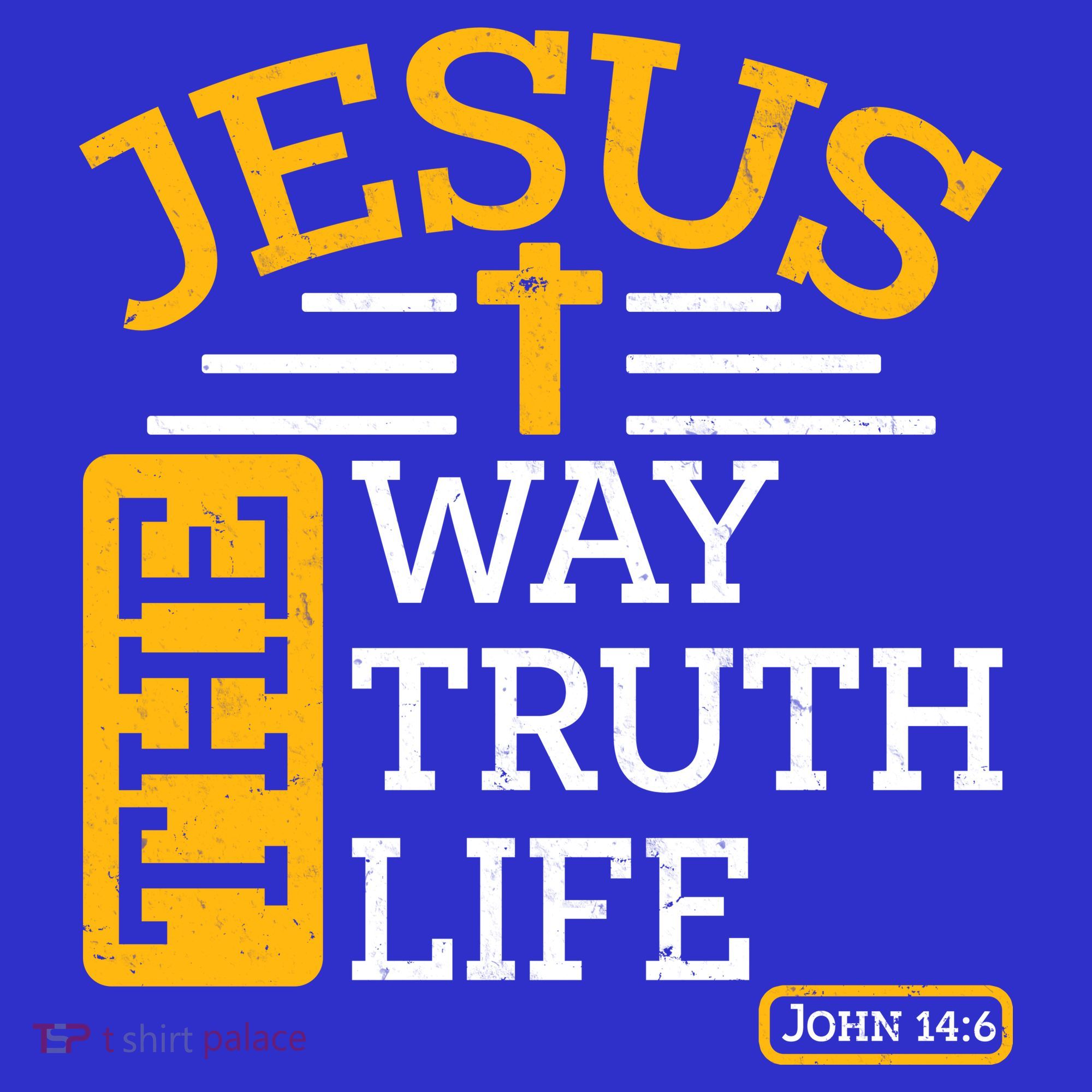 Jesus The Way Truth Life John 14:6 Mousepad