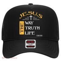 Jesus The Way Truth Life Christian Hat thumb 0