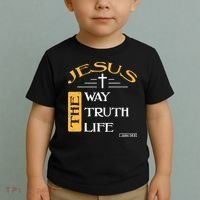Jesus The Way Truth Life Christian Toddler T-Shirt thumb 2